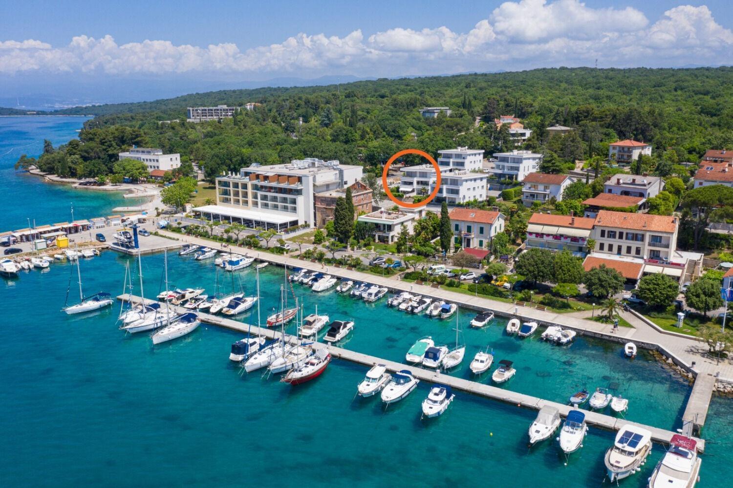 Apartments Marina Malinska Kültér fotó